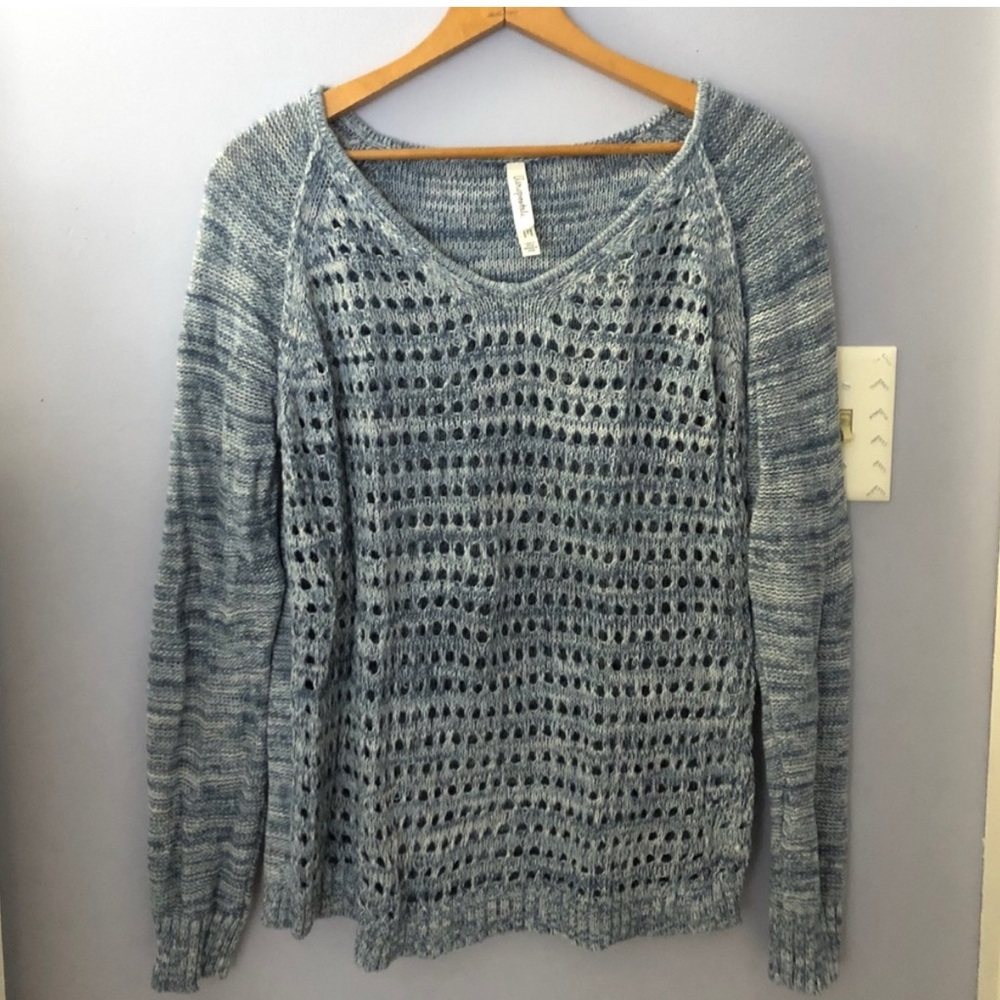 Aeropostale Open Knit Sweater